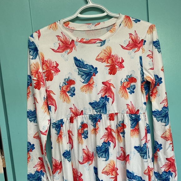 Other - Colourful maxi dress (beta fish pattern)